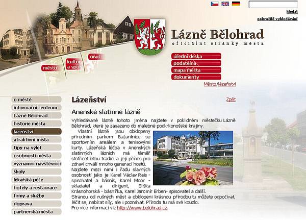 Anenské lázně Bělohrad